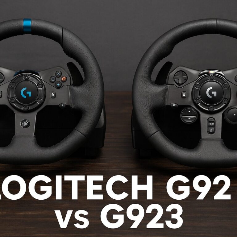 Logitech G29 vs G923