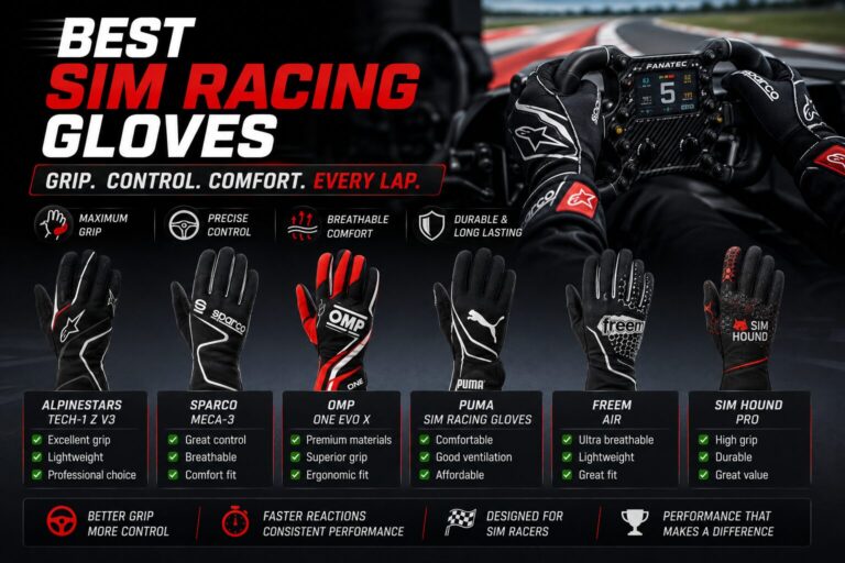 best sim racing gloves