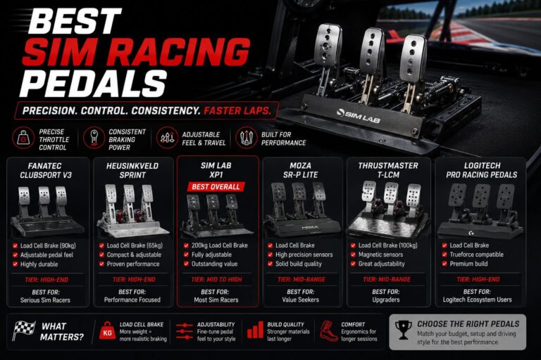 best sim racing pedals